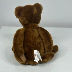 Toys | Vintage Logo Bear Plush Brown Teddy 11 Floppy Stuffed Animal ...